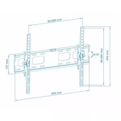 Кронштейн Walfix M-18B - 1 Кронштейн Walfix M-18B - 1