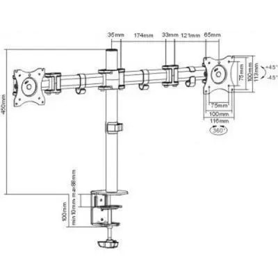 Кронштейн ITech MBS-12F - 3 Кронштейн ITech MBS-12F - 3