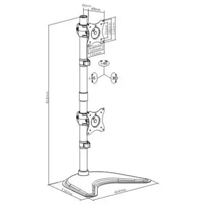 Кронштейн ITech MBS-21M - 1 Кронштейн ITech MBS-21M - 1