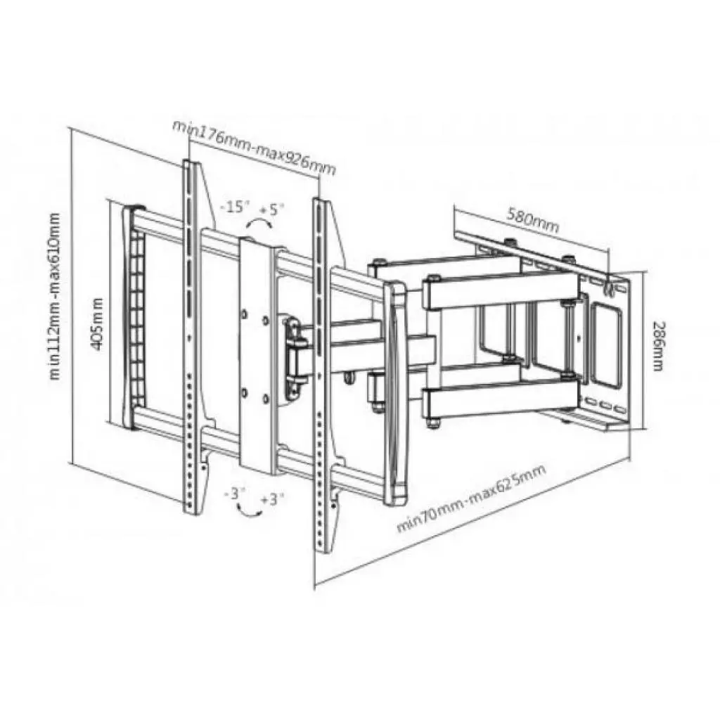 Кронштейн ITech PTRB-95R - 1 Кронштейн ITech PTRB-95R - 1