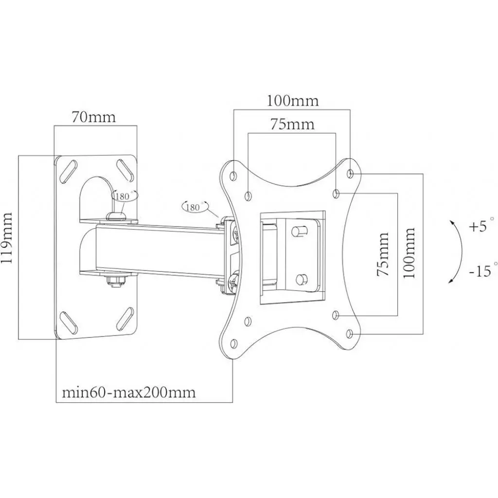 Кронштейн CT-LCDT108S Charmount - 5