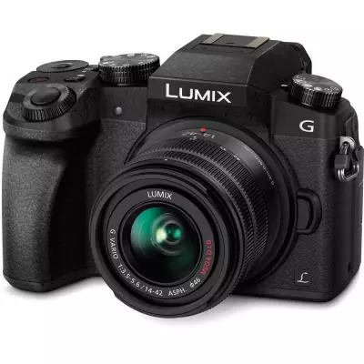 Цифровой фотоаппарат Panasonic DMC-G7 Kit 14-42mm Black (DMC-G7KEE-K)