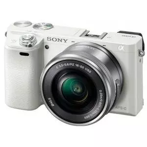 Цифровой фотоаппарат Sony Alpha 6000 kit 16-50mm White (ILCE6000LW.CEC)