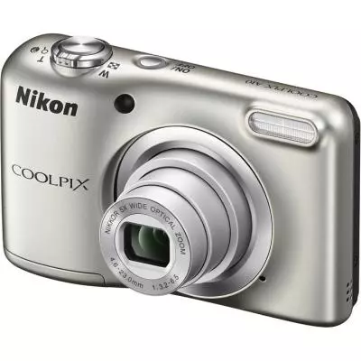 Цифровой фотоаппарат Nikon Coolpix A10 Silver (VNA980E1) - 1 Цифровой фотоаппарат Nikon Coolpix A10 Silver (VNA980E1) - 1