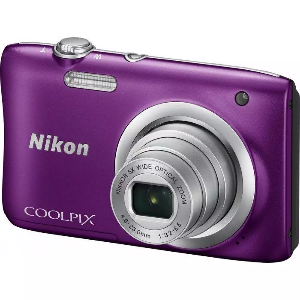 Цифровой фотоаппарат Nikon Coolpix A100 Purple (VNA973E1) - 1 Цифровой фотоаппарат Nikon Coolpix A100 Purple (VNA973E1) - 1