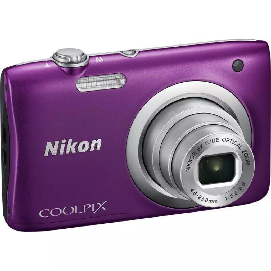 Цифровой фотоаппарат Nikon Coolpix A100 Purple (VNA973E1) - 2 Цифровой фотоаппарат Nikon Coolpix A100 Purple (VNA973E1) - 2