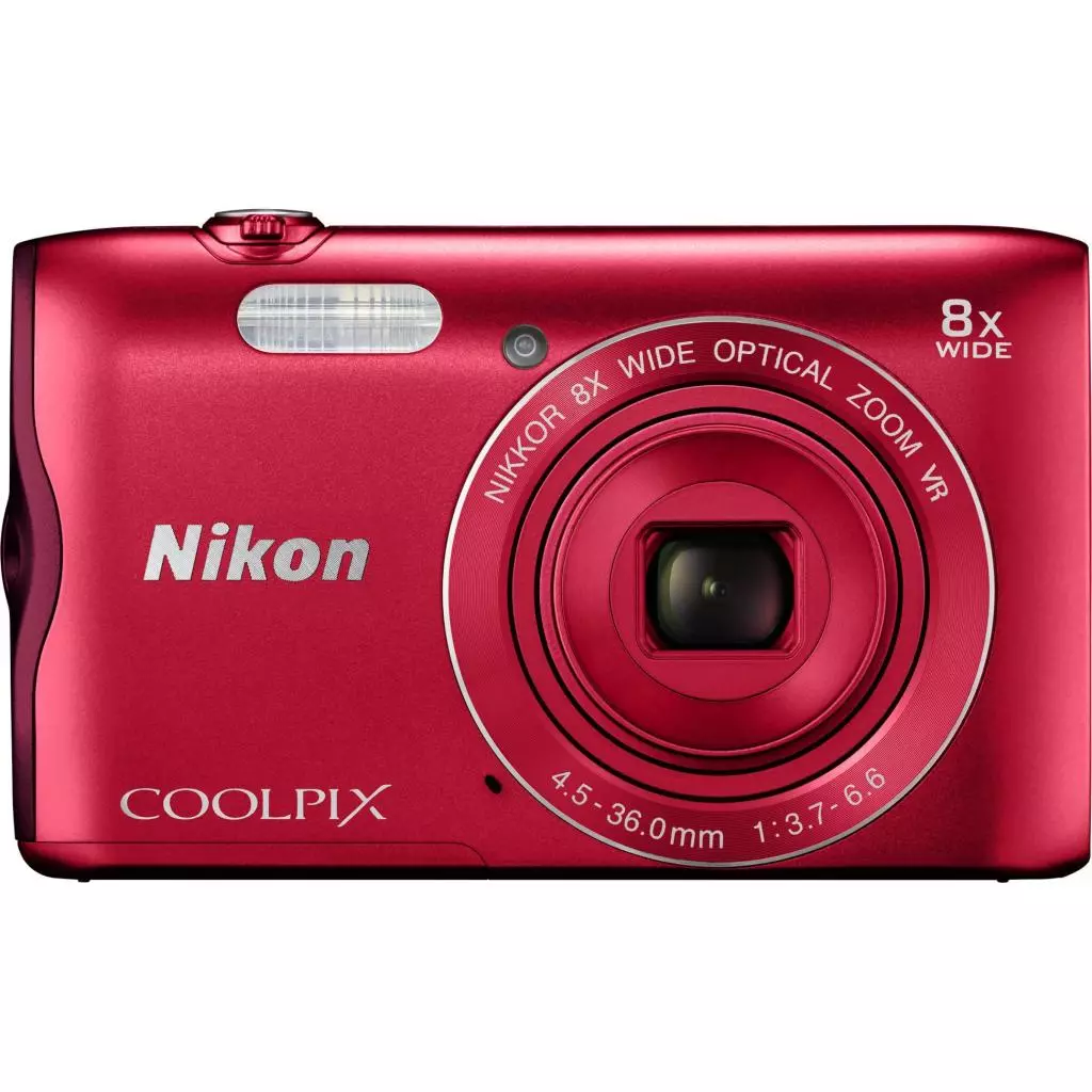 Цифровой фотоаппарат Nikon Coolpix A300 Red (VNA963E1) - 1