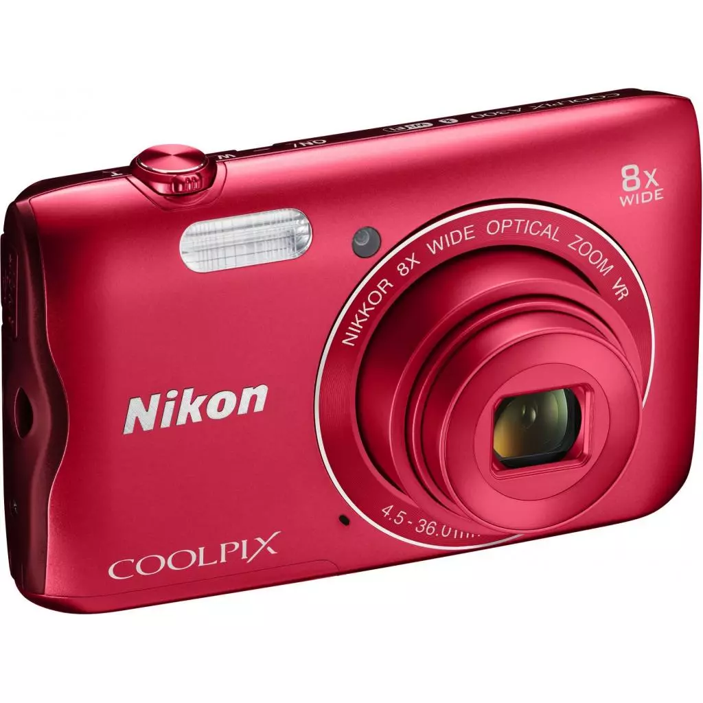 Цифровой фотоаппарат Nikon Coolpix A300 Red (VNA963E1) - 2