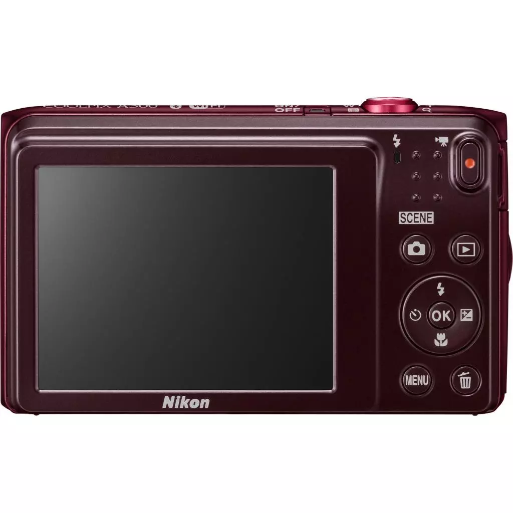 Цифровой фотоаппарат Nikon Coolpix A300 Red (VNA963E1) - 3