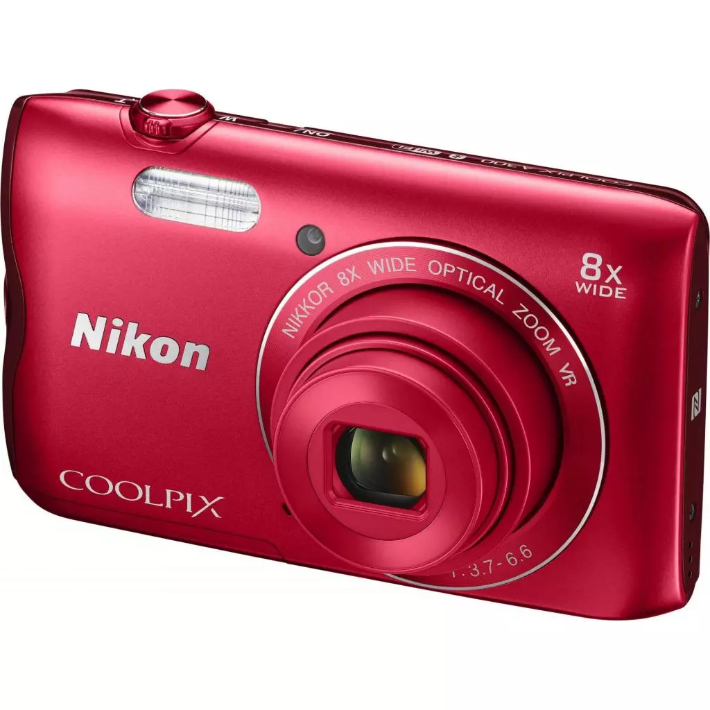Цифровой фотоаппарат Nikon Coolpix A300 Red (VNA963E1)