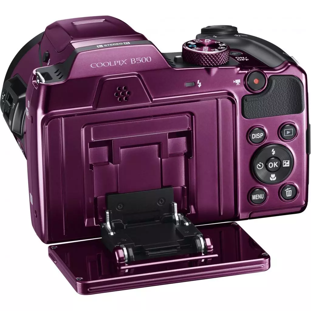 Цифровой фотоаппарат Nikon Coolpix B500 Purple (VNA952E1) - 4 Цифровой фотоаппарат Nikon Coolpix B500 Purple (VNA952E1) - 4