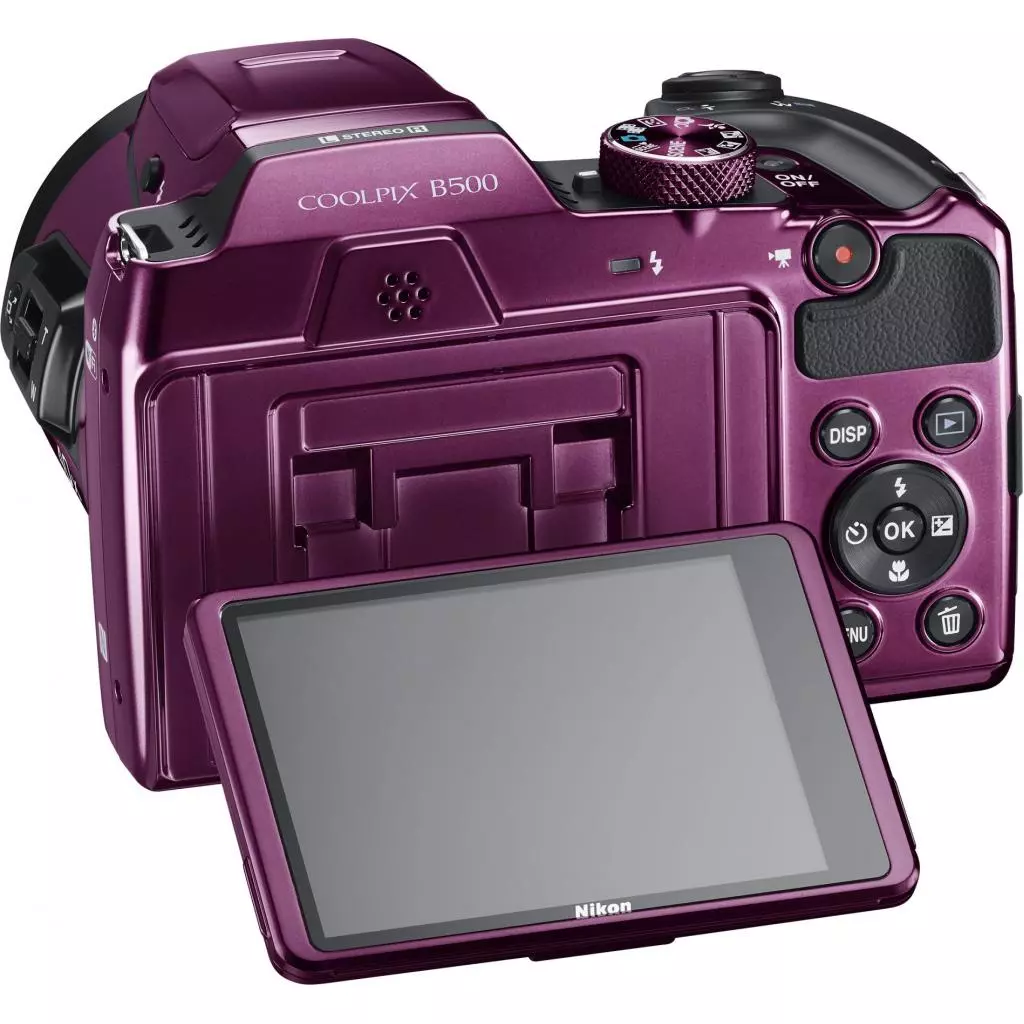 Цифровой фотоаппарат Nikon Coolpix B500 Purple (VNA952E1) - 5 Цифровой фотоаппарат Nikon Coolpix B500 Purple (VNA952E1) - 5
