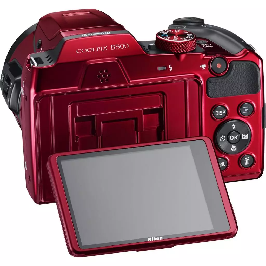 Цифровой фотоаппарат Nikon Coolpix B500 Red (VNA953E1) - 5 Цифровой фотоаппарат Nikon Coolpix B500 Red (VNA953E1) - 5