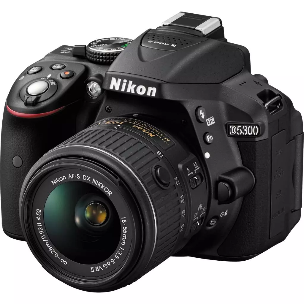 Цифровой фотоаппарат Nikon D5300 AF-P 18-55 Non-VR KIT (VBA370K016) - 1