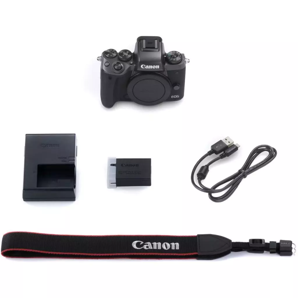 Цифровой фотоаппарат Canon EOS M5 Body Black (1279C043) - 10
