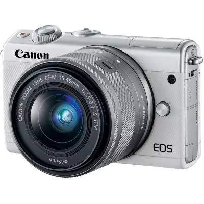 Цифровой фотоаппарат Canon EOS M100 15-45 IS STM Kit White (2210C048) - 1