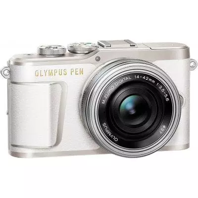 Цифровой фотоаппарат Olympus E-PL9 14-42 mm Pancake Zoom Kit white/silver (V205092WE000) - 1 Цифровой фотоаппарат Olympus E-PL9 14-42 mm Pancake Zoom Kit white/silver (V205092WE000) - 1