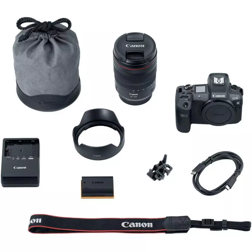 Цифровой фотоаппарат Canon EOS R RF 24-105L kit + адаптер EF-RF (3075C060) - 9 Цифровой фотоаппарат Canon EOS R RF 24-105L kit + адаптер EF-RF (3075C060) - 9