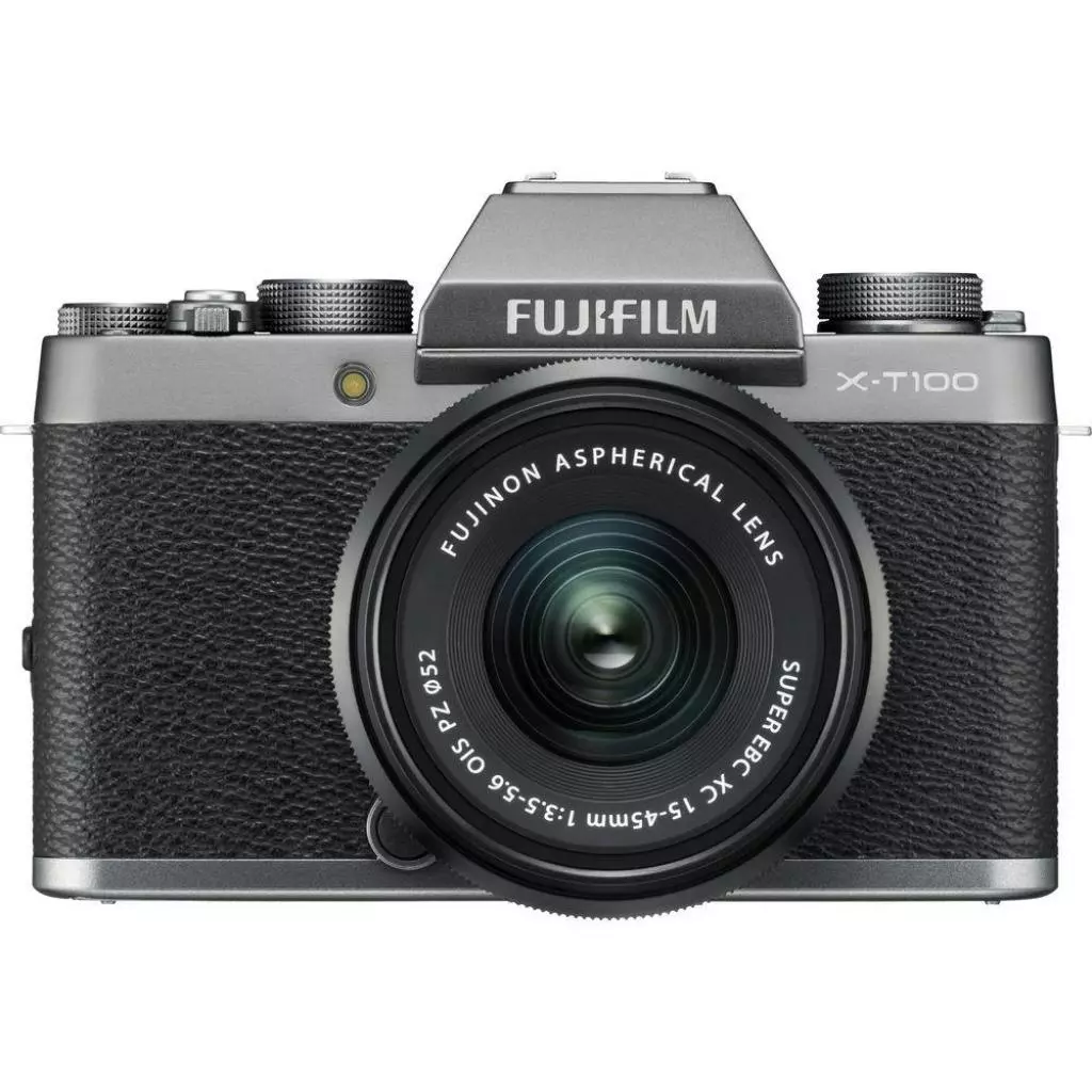 Цифровой фотоаппарат Fujifilm X-T100 + XC 15-45mm F3.5-5.6 Kit Dark Silver (16582684)