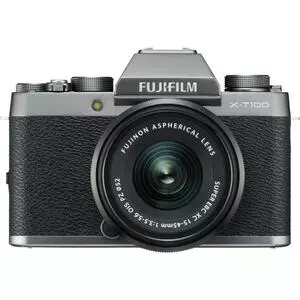 Цифровой фотоаппарат Fujifilm X-T100 + XC 15-45mm F3.5-5.6 Kit Dark Silver (16582684)