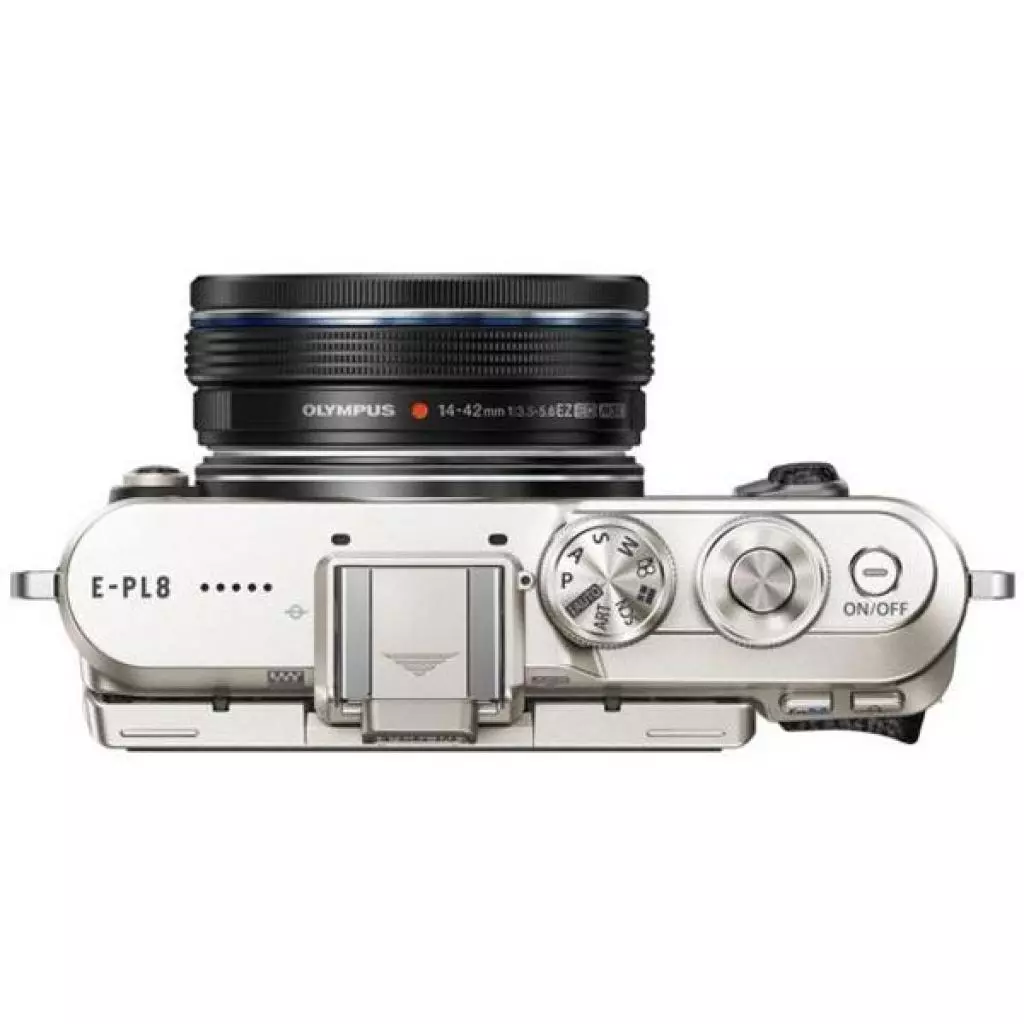 Цифровой фотоаппарат Olympus E-PL8 DZK 14-42 mm Pancake + 40-150 mm black/black (V205083BE000) - 4 Цифровой фотоаппарат Olympus E-PL8 DZK 14-42 mm Pancake + 40-150 mm black/black (V205083BE000) - 4