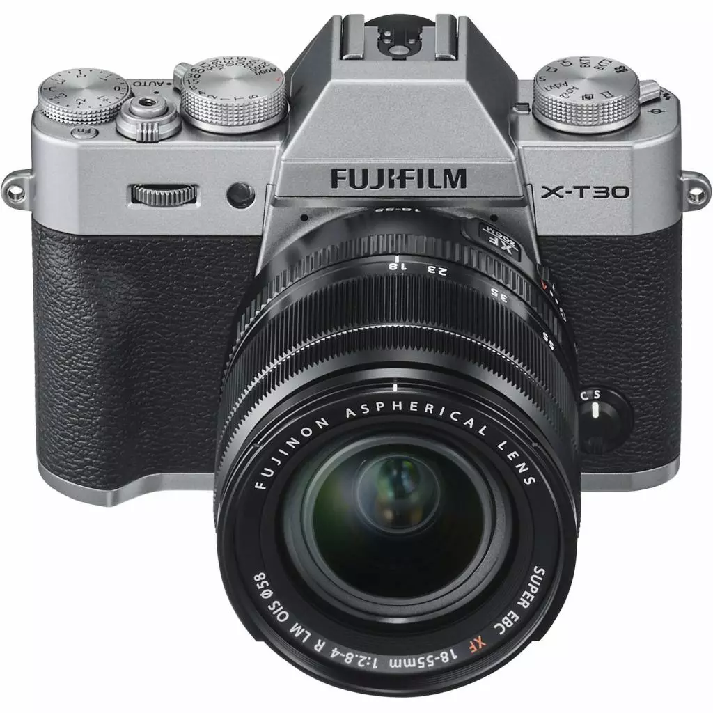 Цифровой фотоаппарат Fujifilm X-T30 XF 18-55mm F2.8-4R Kit Silver (16619841) - 4 Цифровой фотоаппарат Fujifilm X-T30 XF 18-55mm F2.8-4R Kit Silver (16619841) - 4