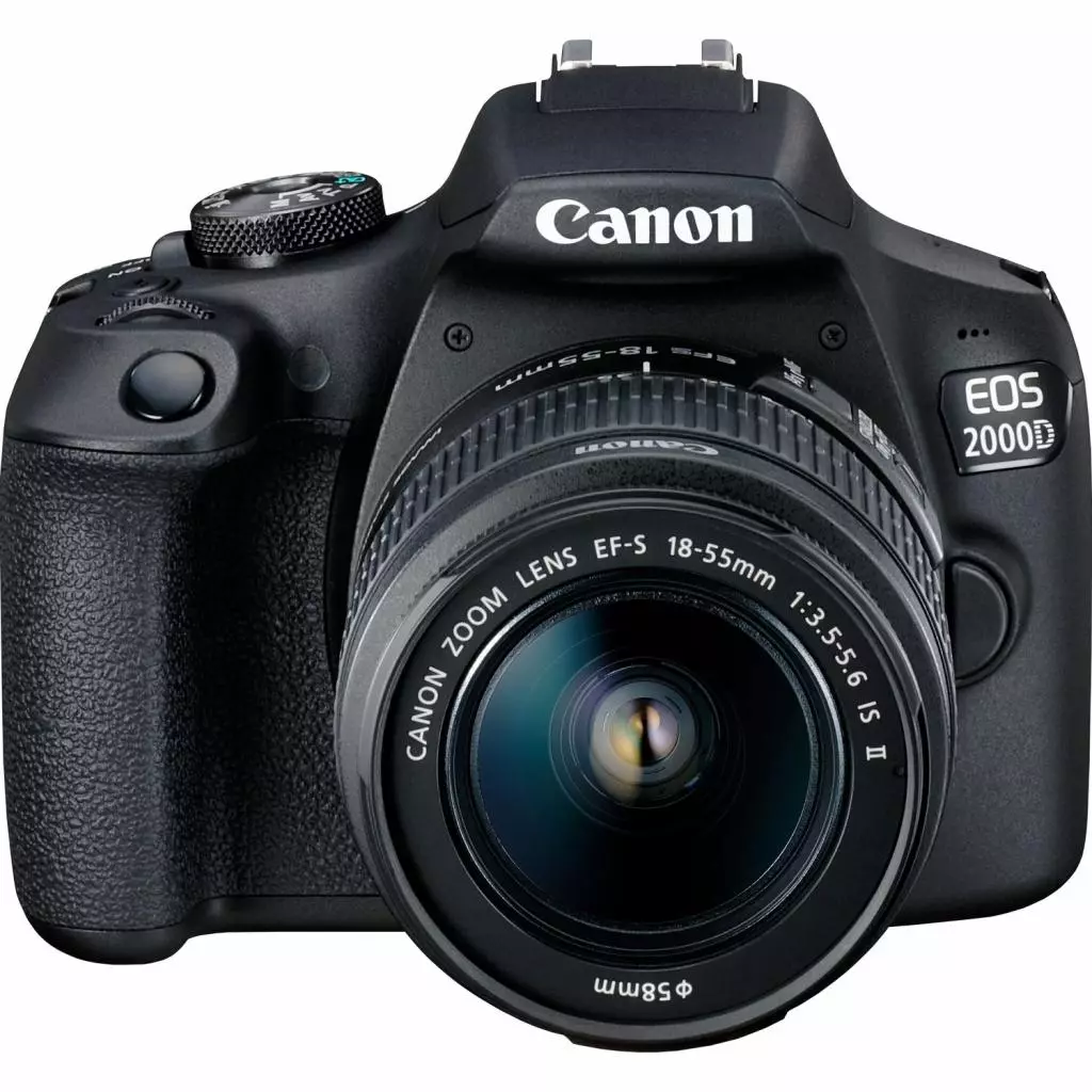 Цифровой фотоаппарат Canon EOS 2000D 18-55 + 75-300 kit (2728C021AA) - 1 Цифровой фотоаппарат Canon EOS 2000D 18-55 + 75-300 kit (2728C021AA) - 1