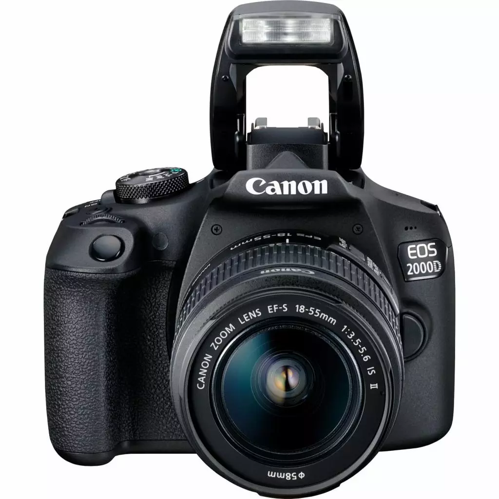 Цифровой фотоаппарат Canon EOS 2000D 18-55 + 75-300 kit (2728C021AA) - 7 Цифровой фотоаппарат Canon EOS 2000D 18-55 + 75-300 kit (2728C021AA) - 7
