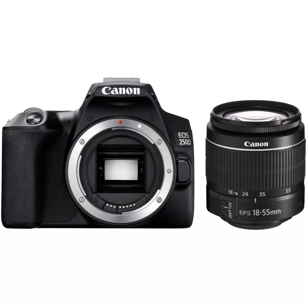 Цифровой фотоаппарат Canon EOS 250D 18-55 DC III Black kit (3454C009)