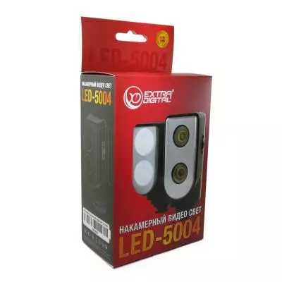 Вспышка Extradigital cam light LED-5004 (LED3200) - 5 Вспышка Extradigital cam light LED-5004 (LED3200) - 5