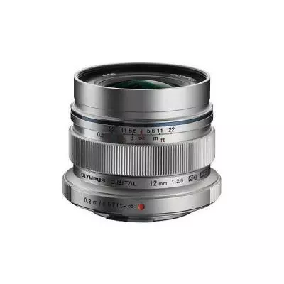 Объектив Olympus EW-M1220 ED 12mm 1:2.0 Silver (V311020SE000)