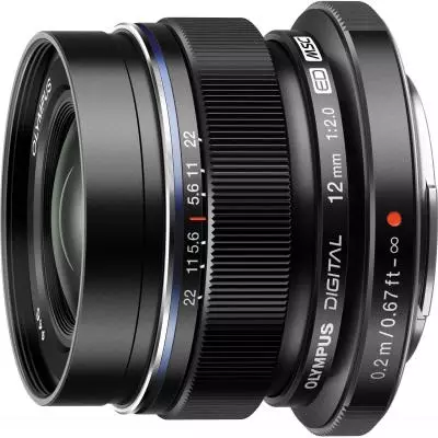 Объектив Olympus EW-M1220 ED 12mm 1:2.0 Black (V311020BE001)