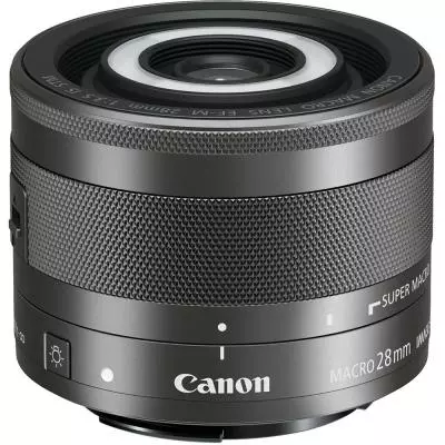 Объектив Canon EF-M 28mm f/3.5 Macro STM (1362C005) - 1 Объектив Canon EF-M 28mm f/3.5 Macro STM (1362C005) - 1