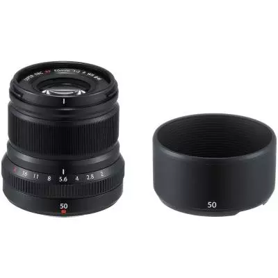 Объектив Fujifilm XF 50mm F2.0 R WR Black (16536611) - 2 Объектив Fujifilm XF 50mm F2.0 R WR Black (16536611) - 2
