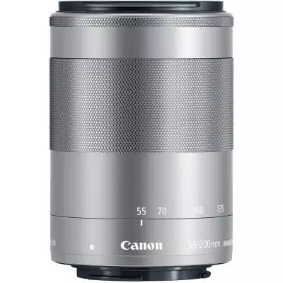 Объектив Canon EF-M 55-200mm f/4.5-6.3 IS STM Silver (1122C005) - 1 Объектив Canon EF-M 55-200mm f/4.5-6.3 IS STM Silver (1122C005) - 1