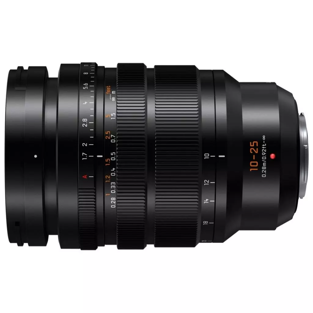 Объектив Panasonic Micro 4/3 Lens 10-25mm f/1.7 ASPH.Lumix G (H-X1025E) - 4 Объектив Panasonic Micro 4/3 Lens 10-25mm f/1.7 ASPH.Lumix G (H-X1025E) - 4