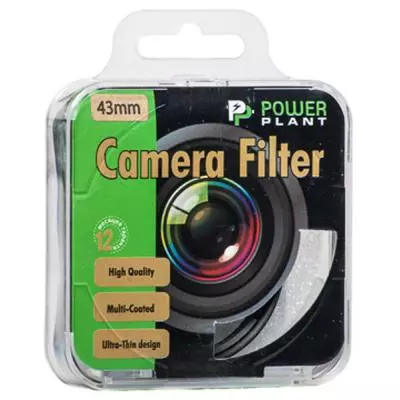 Светофильтр PowerPlant UV 43 мм (UVF43) - 1