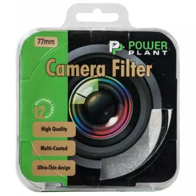 Светофильтр PowerPlant UV 77 мм (UVF77) - 1 Светофильтр PowerPlant UV 77 мм (UVF77) - 1