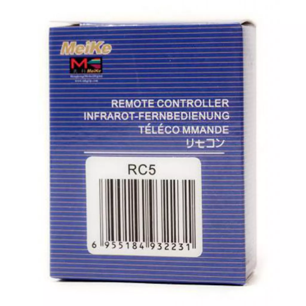 Пульт ДУ для фото- видеокамер Meike Canon MK-RC5 (RT960019) - 2 Пульт ДУ для фото- видеокамер Meike Canon MK-RC5 (RT960019) - 2