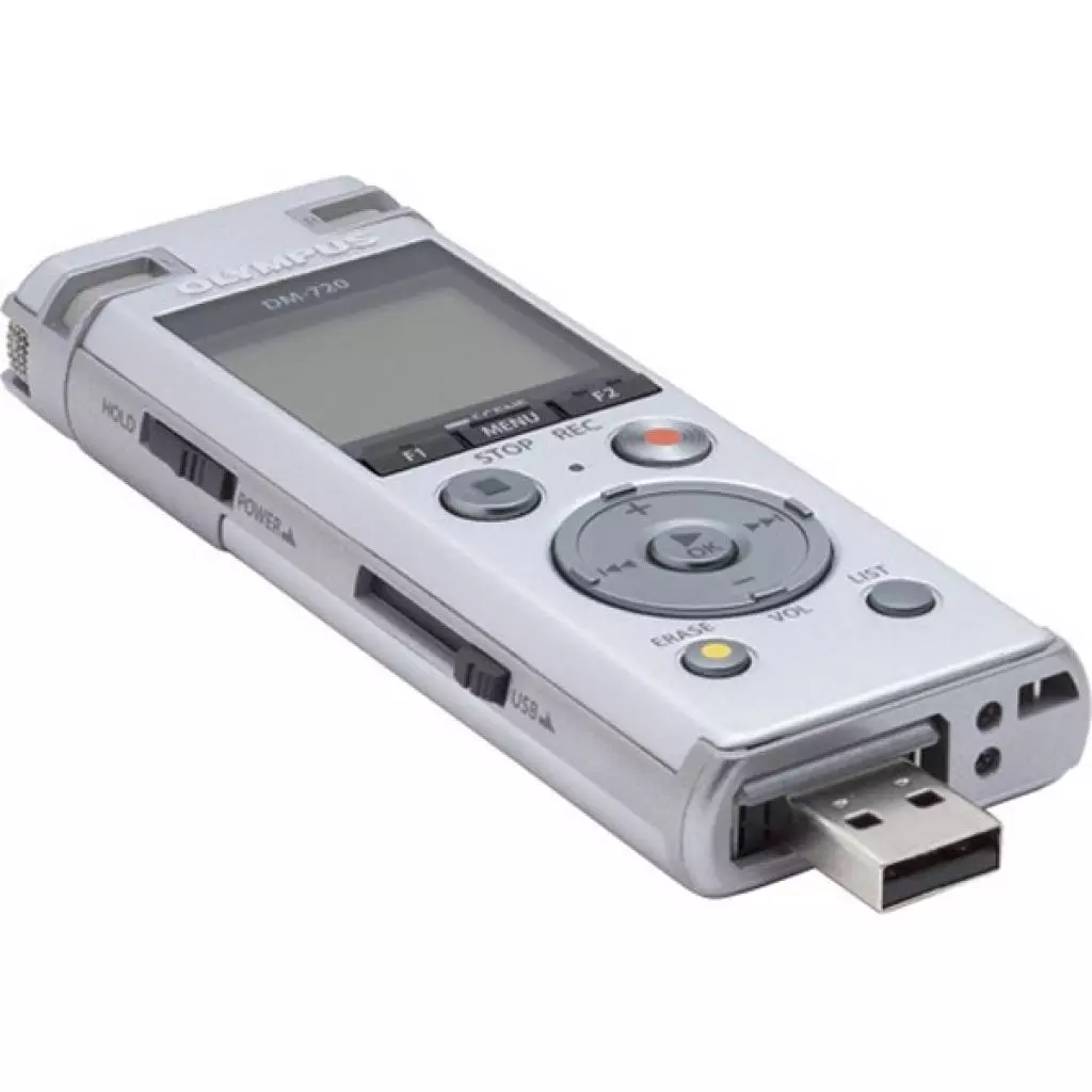 Цифровой диктофон Olympus DM-720 4GB (V414111SE000) - 6