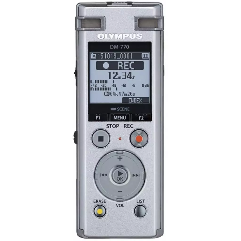 Цифровой диктофон Olympus DM-770 (8GB) (V414131SE000)