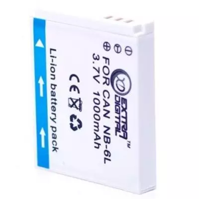 Аккумулятор к фото/видео Extradigital Canon NB-6L (BDC2444) - 1 Аккумулятор к фото/видео Extradigital Canon NB-6L (BDC2444) - 1