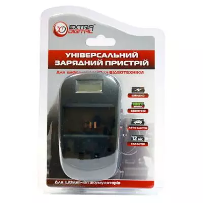 Зарядное устройство для фото Extradigital Li-40B, Li-42B (DV0LCD2043) - 3 Зарядное устройство для фото Extradigital Li-40B, Li-42B (DV0LCD2043) - 3