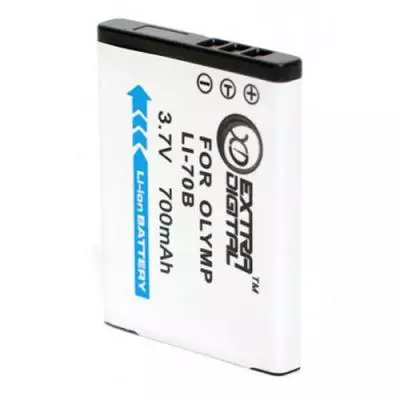 Аккумулятор к фото/видео Extradigital Olympus LI-70B (BDO2541) - 1
