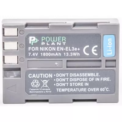 Аккумулятор к фото/видео PowerPlant Nikon EN-EL3e (DV00DV1159) - 1