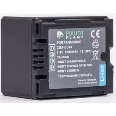 Аккумулятор к фото/видео PowerPlant Panasonic CGA-DU14 (DV00DV1182)