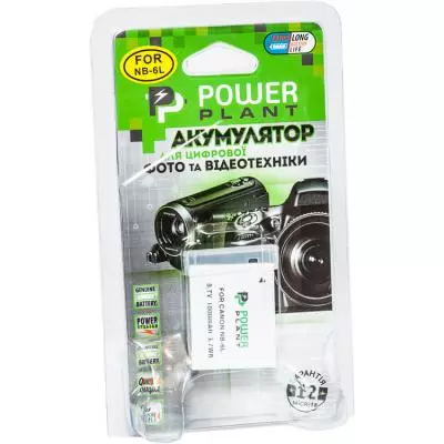 Аккумулятор к фото/видео PowerPlant Canon NB-6L (DV00DV1232) - 2