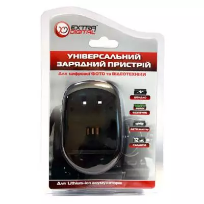 Зарядное устройство для фото Extradigital Canon NB-4L, NB-8L, Samsung BP125A (DV00DV2005) - 3 Зарядное устройство для фото Extradigital Canon NB-4L, NB-8L, Samsung BP125A (DV00DV2005) - 3