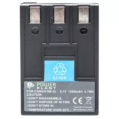 Аккумулятор к фото/видео PowerPlant Canon NB-3L (DV00DV1005) - 1 Аккумулятор к фото/видео PowerPlant Canon NB-3L (DV00DV1005) - 1