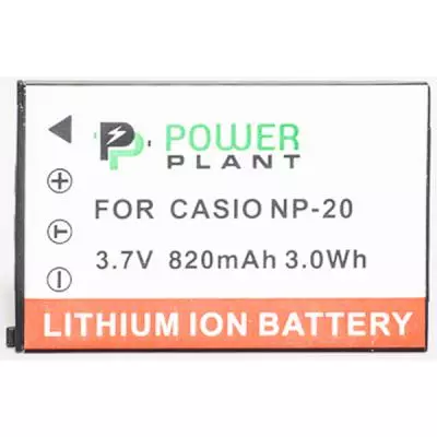Аккумулятор к фото/видео PowerPlant Casio NP-20 (DV00DV1042) - 1 Аккумулятор к фото/видео PowerPlant Casio NP-20 (DV00DV1042) - 1